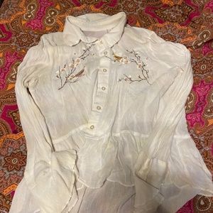 Float button down